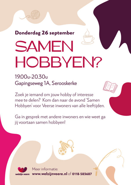 WV flyer samen hobbyen